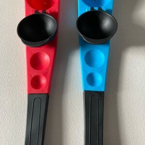 Hoopla Toys Snowball Maker Wand Sticks Red and Blue
